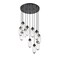 Z-Lite Arden Chandelier, 11-Light, 24 In.W x 12 In.H, Matte Black/Clear 651P-11R-MB - alternate 6